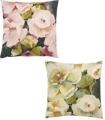 SANDER Mallory Kissenhülle Dekokissen Couchkissen Sofakissen Blumen Frühling