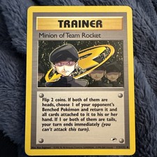 Pokémon TCG Minion of Team Rocket 113/132 Gym Heroes English on eBay