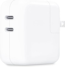 Apple MW2K3AM/A 35W Dual USB-C Port Power Adapter