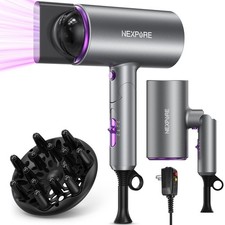 NEXPURE New Upgrade Professional Ionic Hair Dryer, 2000W Powerful Blow Dryer wit