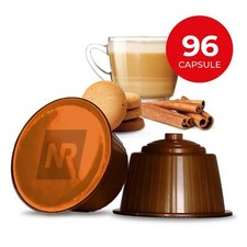 96 Capsule Compatibili caffe NESCAFE DOLCE GUSTO Cappuccino Biscotto e Cannella