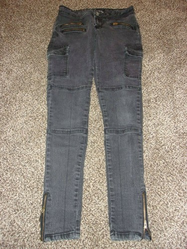 Lovesick Black Stretch Straight Zipper 