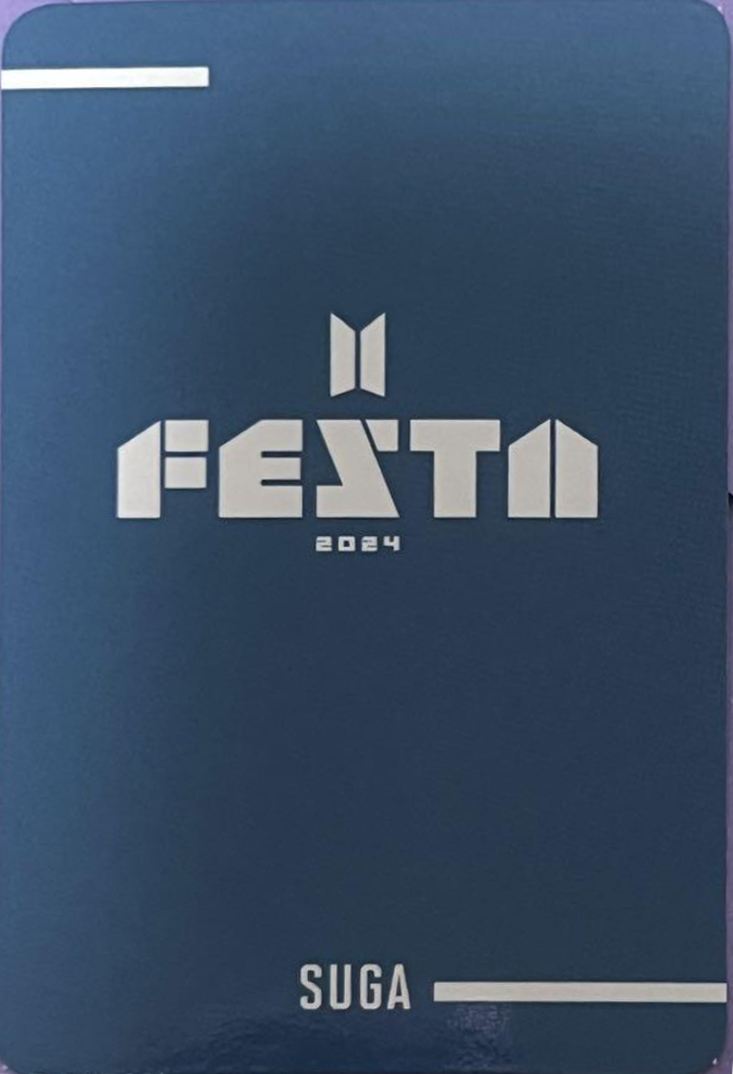 BTS FESTA 2024 ARMY ZONE Fan Club FC Limited Official PC Photo