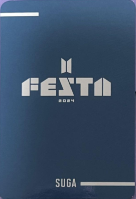 BTS FESTA 2024 ARMY ZONE Fan Club FC Limited Official PC Photo