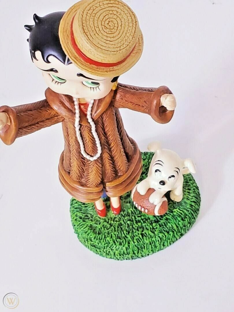 激レア‼️入手困難‼️ダンバリーミント☆和風ベティちゃん♡大きめフィギュア ダンバリーミント【BETTY BOOP】Go Team Go【Danbury Mint】ベティ ブープ