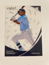 Wander Franco RC 2022 Chronicles Clear Vision Baseball - RC #1 - Tampa Bay Rays