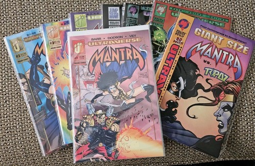 Mantra (15) Comic Book Lot (Malibu Comics 1993) First Issues - 第 1/2 張圖片
