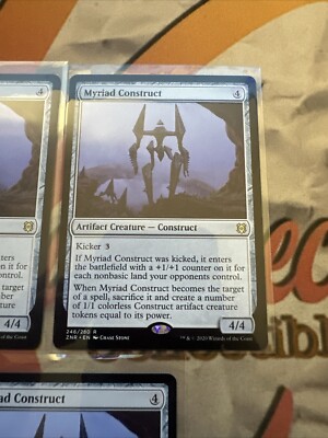 MTG Myriad Construct Zendikar Rising 246/280 Regular Rare X3