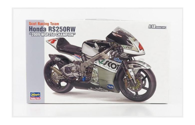 Hasegawa 25501-Sbk1 Honda - Rs250rw N 4 250gp Champion Hasegawa 25501-Sbk1 Honda - Rs250rw N 4 250gp Champion
