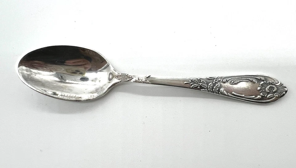 Coffret Vintage de 6 Cuillères à Dessert – Métal Argenté – Russie Soviétique - Photo 4/4