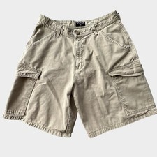 Vintage Ralph Lauren Cargo Shorts Mens 32 Beige Gorp Military Utility Grunge