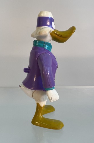 Vintage 1991 Darkwing Duck 4” Figure Disney Afternoon Ducktales Playmates No Hat - Picture 3 of 4