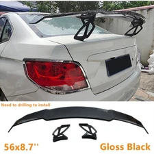 Fit For Ford Honda Hyundai Painted Trunk Spoiler Wing V-Style Universal 56x8.7''