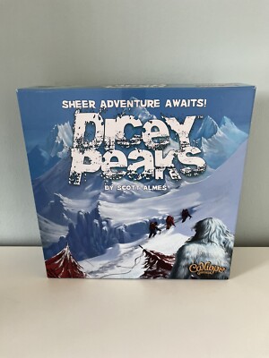 Dicey Peaks (Brettspiel, 2017) Scott Almes Würfel Bergsteigen Fliesen komplett