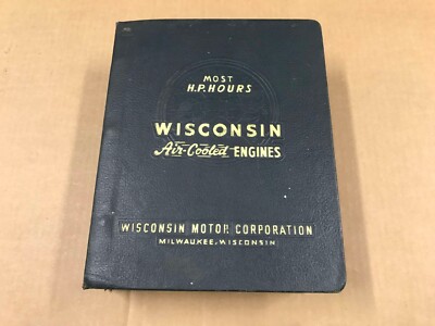 Most H.P. Hours Wisconsin Air-Cooled Engines Shop Manual