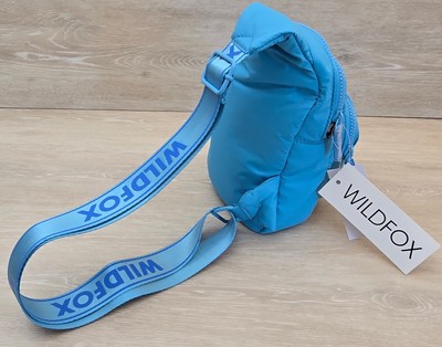 Wildfox backpack Wildfox Parachute Backpack & Coin Purse Blue Puffy Nylon  main image 4