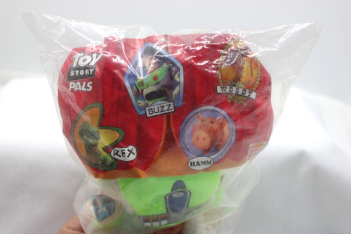 1995 BUZZ LIGHTYEAR Toy Story Pals BURGER KING Promo 9" Plush Figure SEALED - Picture 3 of 5