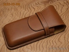 Pilot x SOMES Cowhide leather pen sheath for three pens / Brown SLS3-05-BN