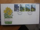 GREAT BRITAIN 1979 BRITISH FLOWERS SET 4 STAMPS FDC FIRST DAY COVER