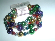 4 Rainbow Christmas Teen Stretch Bracelets New with Tag