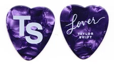 Taylor Swift Limited Edition Signature Lover Purple Heart Guitar Pick - 2019