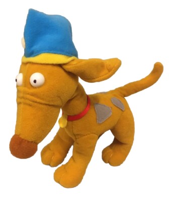 Rugrats Spike Der Elfen Hund Nickelodeon Plüschtiere Weihnachtsspieß selten 