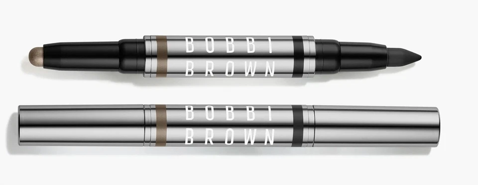 Bobbi Brown Cream Shadow PEWTER & Kohl Eye Liner BLACK. Full Size 2in1 New Boxed - Image 2 of 4