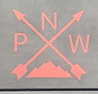 PNW Pacific North West, Decal stickers for cars windows | eBay