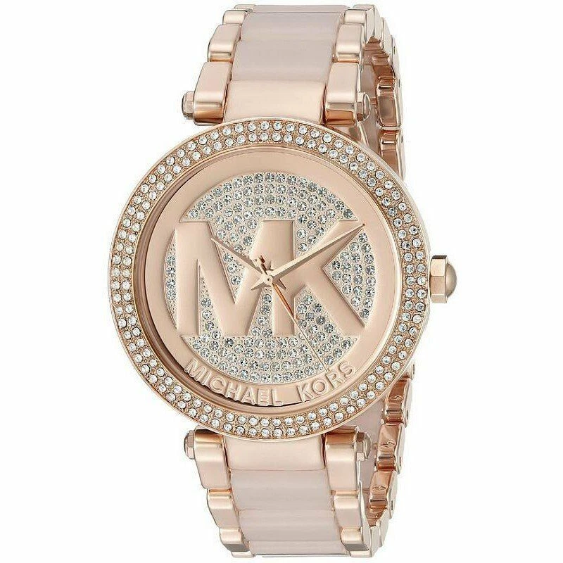 MICHAEL KORS PARKER WOMENS WATCH MK6176 ROSE GOLD WARRANTY RRP 279.00