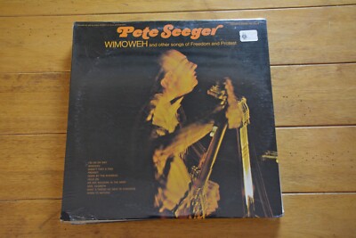 PETE SEEGER ''WIMOWEH'' LP [NEW SEALED] 12'' RECORD FOLKWAYS RARE PROTEST