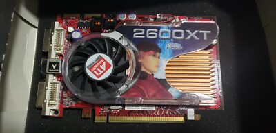 VisionTek 2600XT 512MB D/D/T PCI-E Video Graphics Card Dual DVi S Video Tested