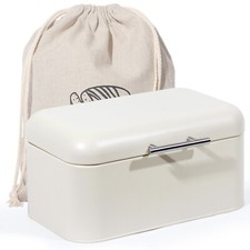 Metall Brotkasten mit Deckel | Vintage Brotbox | Küchen Brotbehälter Retro