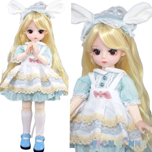 Poupée BJD 1/6 Fille - Ensemble Complet Avec Chaussures, Perruque & Vêtements - Marque Sison Benne