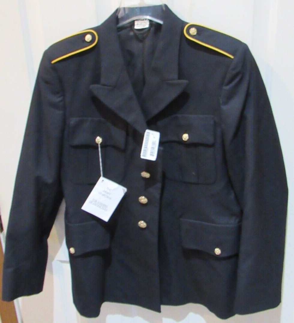 army dress blues sizes US men's NWT Blue Uniform Jacket Coat size 40 RC Derossi & Son new lasting wear without compromising
