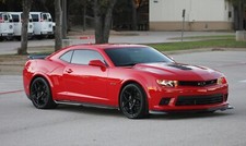 Chevrolet Chevy Camaro Front Lip Spoiler Wing Satin Black Z28 Style 2014 2015