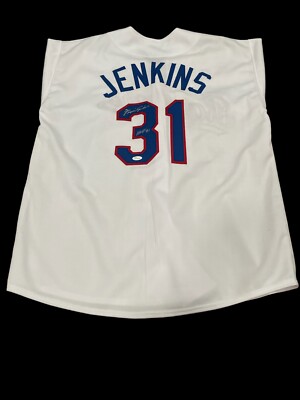 Fergie Ferguson Jenkins Texas Rangers Cub HOF Signed Autograph Custom Jersey JSA