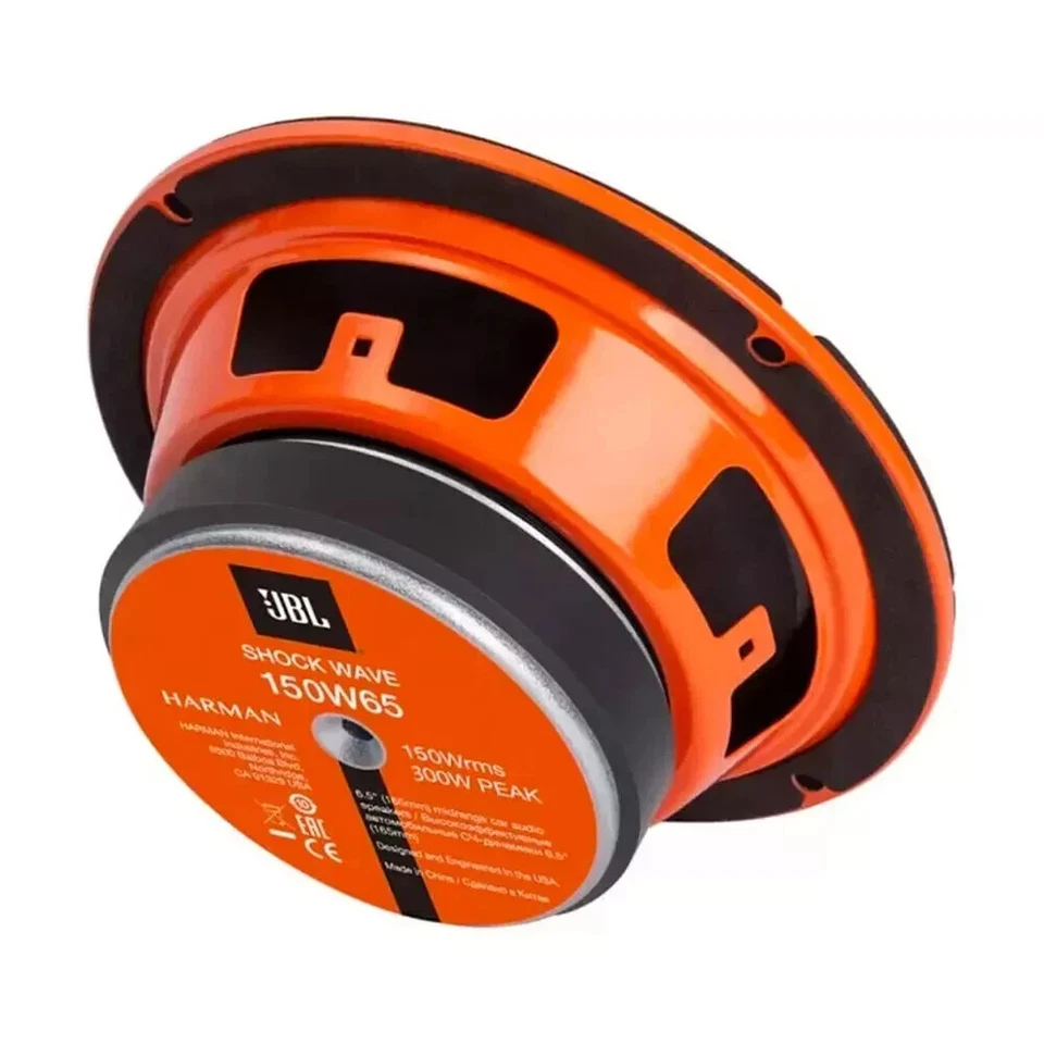 JBL SHOCK WAVE 150W65 6.5" 300 Watt Midrange Woofer Car Audio Speakers (QTY 4) - Image 2 of 3