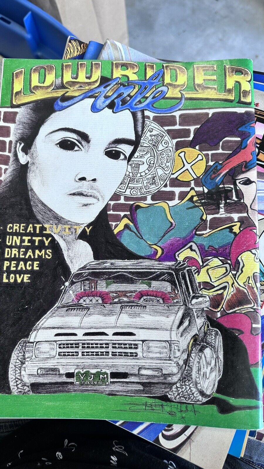 Lowrider Arte Magazine Vol 3 Number 1 - Jan/Feb 1994 Chicano Art