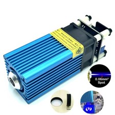 Blue Optical 7W CNC Laser Head Module for Engraving Cutting Ultra-fine 0.06mm