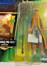 STAR WARS THE POWER OF THE FORCE SAELT-MARAE( YAK FACE) WITH BATTLE STAFF IN PAC