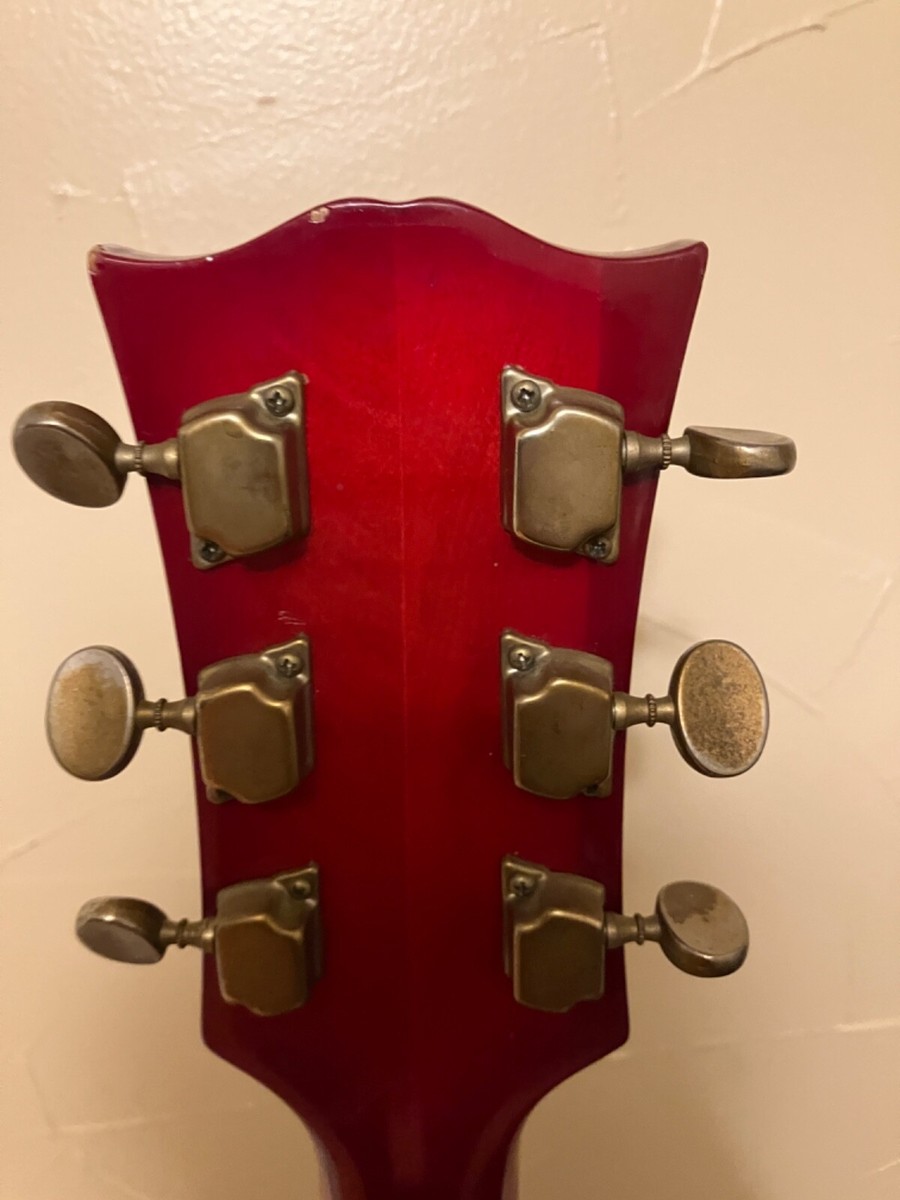 1970's/80's Univox Les Paul Custom - Red | eBay