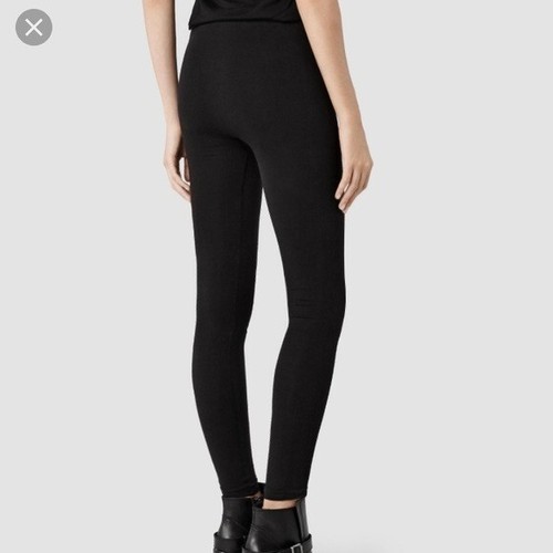 all saints leggings with skirt