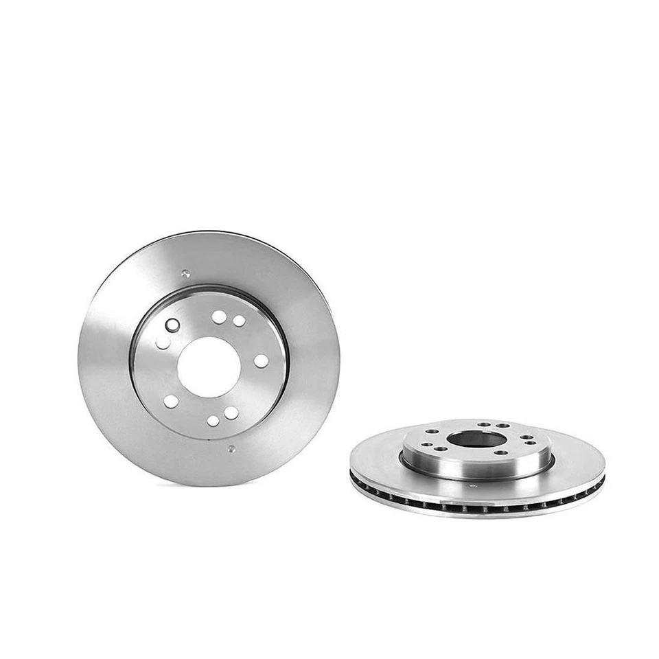 Juego de rotores de freno delanteros Brembo para 1986 1987 1988 1989 Mercedes-Benz 560SL Foto 2 de 4