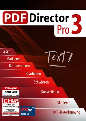 PDF Director Pro 3 - Editor - OCR - Formulare - Signieren - Download Version