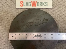 14 inch disc 1/4 inch thick steel plate 1/4”x14” disc A36 Hot Roll .25 Thick