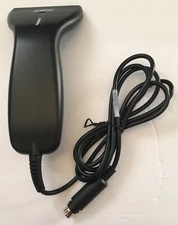 IDTECH EconoScan II Barcode Scanner IDBA-4224SRB 6pin mini-DIN connector - Used