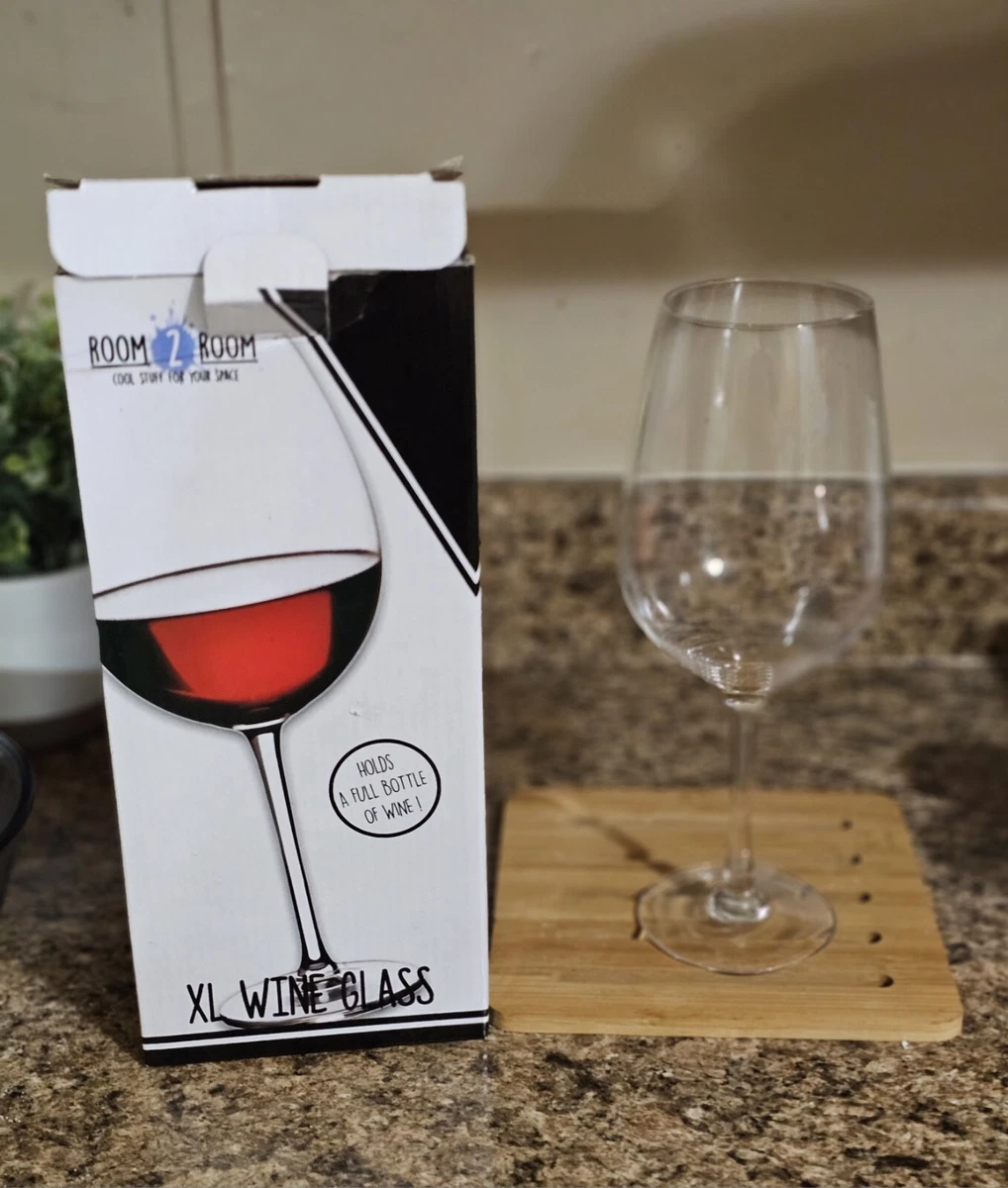 Giant Wine Glass Whole Bottle XL Decor Oversized Wine Glass | eBay