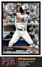 2017 Bowman Draft #BD-55 Adam Hall Baltimore Orioles  Paper