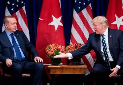RECEP ERDOGAN DONALD J TRUMP GLOSSY POSTER PICTURE PHOTO PRINT turkey usa 3841