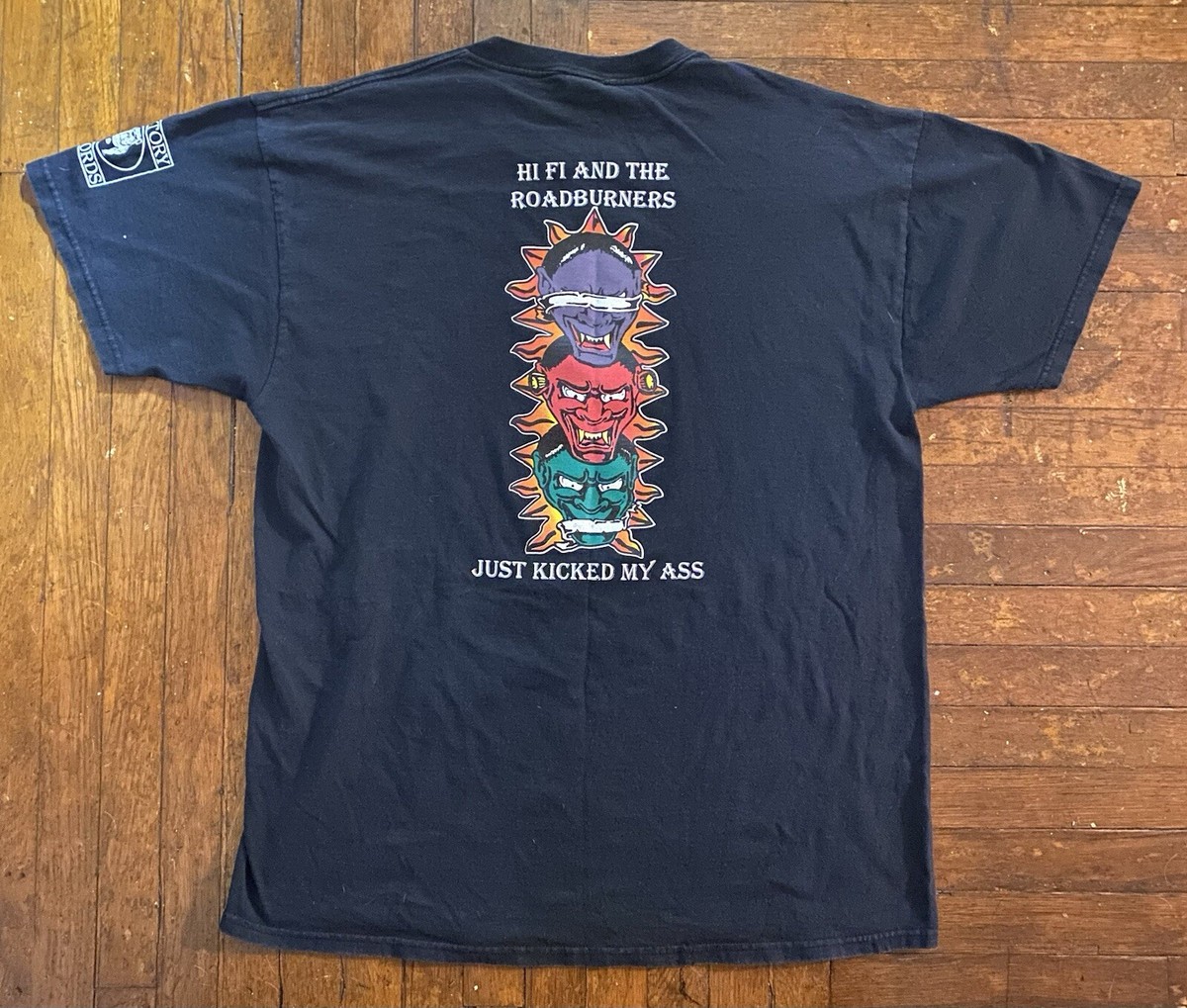 90s XL HI FI AND THE ROADBURNERS tシャツ VINTAGE 90s HI FI AND THE ROADBURNERS Chicago T-Shirt & Posters